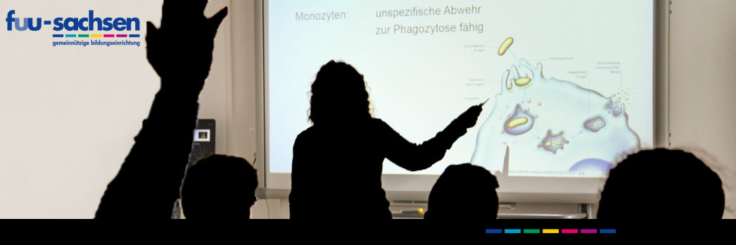 Digitale Tafel am mediCampus in Chemnitz