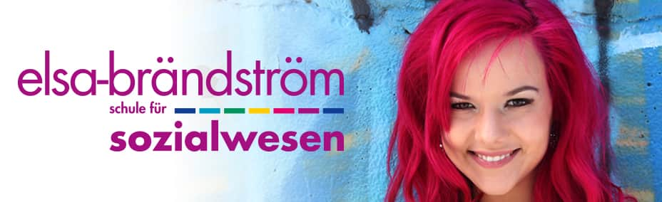 Titelbild mit Logo der Elsa-Brändström-Schule für Sozialwesen